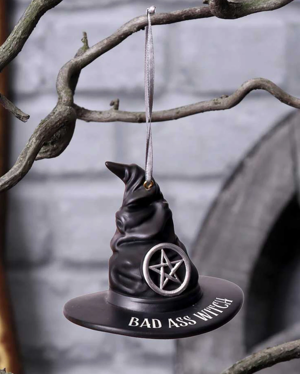Bad Ass Witch Hängedeko Ornament 9cm – Bild 6