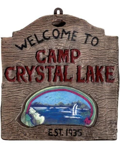 Camp Crystal Lake Schild