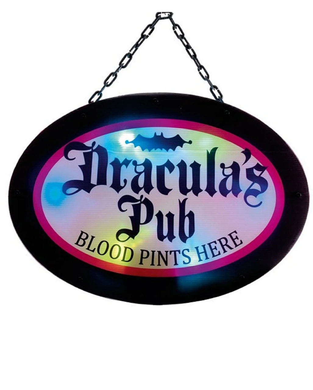 Draculas Pub Wanddeko Mit LEDs 47cm – Bild 2