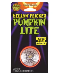 Flackerndes Kürbis Licht Gelb