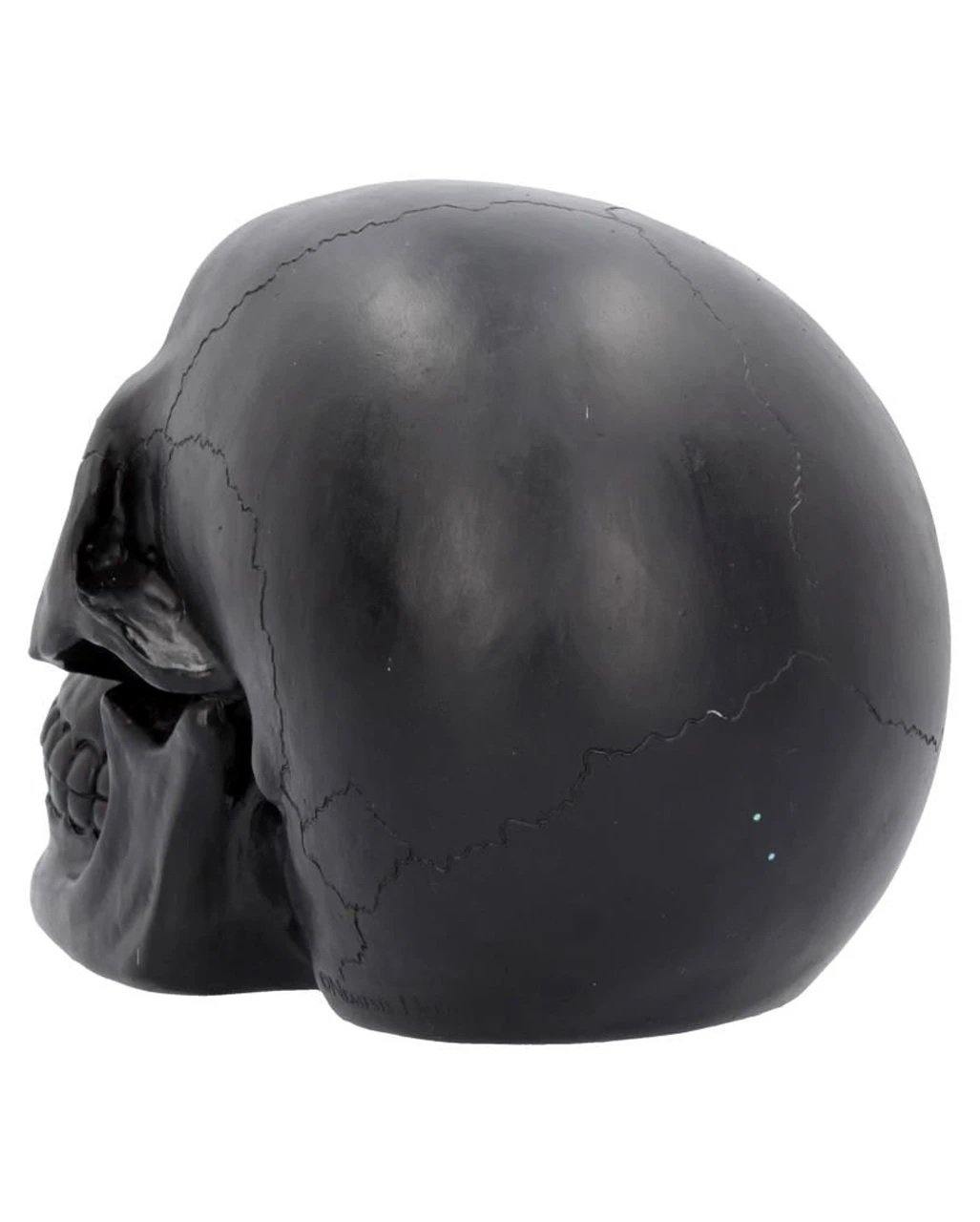 Geode Totenschädel Mit Violettem Gothic Glitter – Bild 4