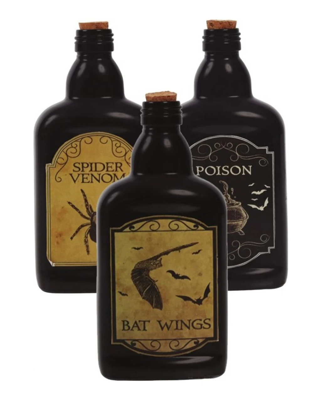 Gift Flasche Halloween Tischdeko 19cm – Bild 2