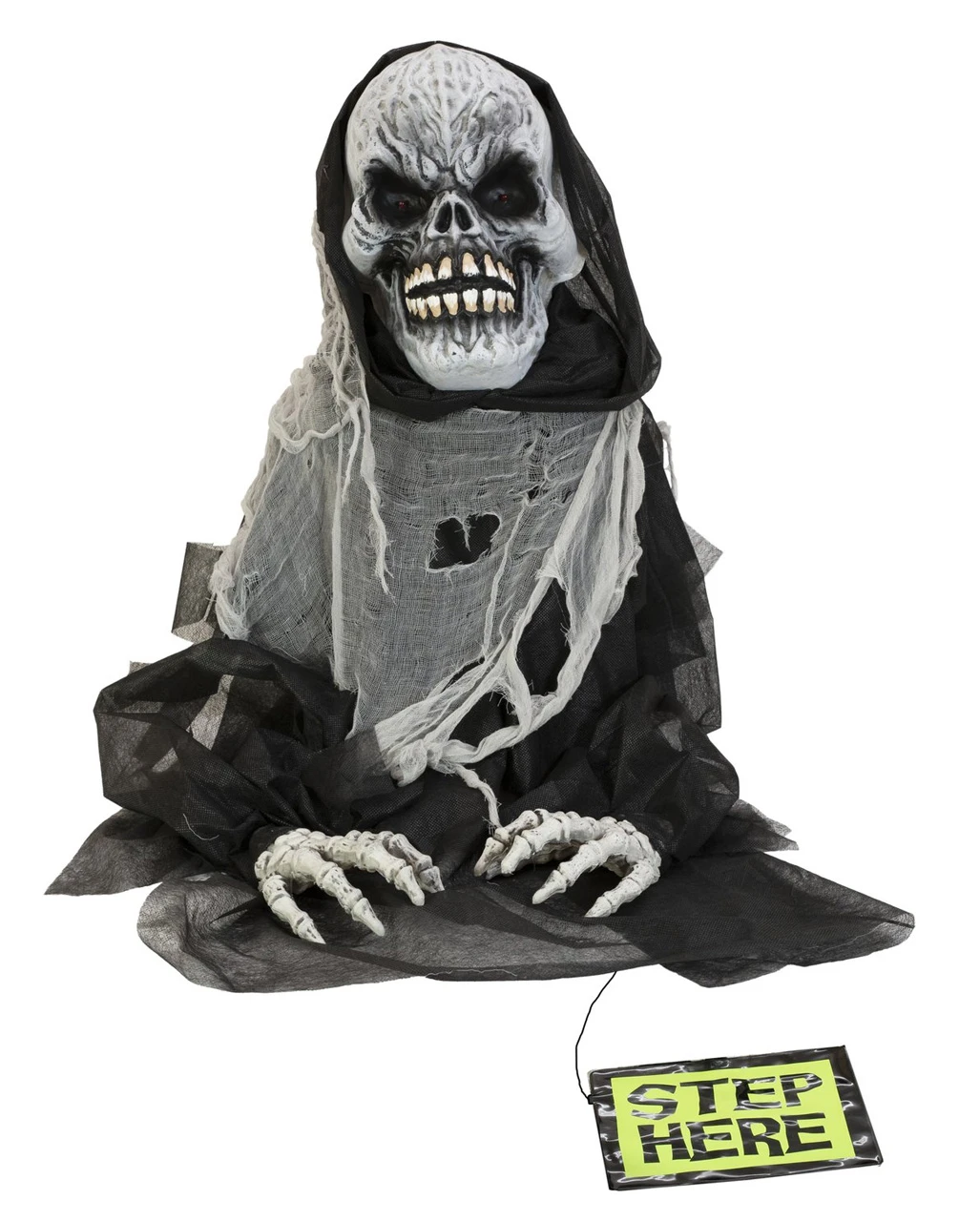 Skelett Reaper Ground Breaker Halloween Animatronic 68cm – Bild 4