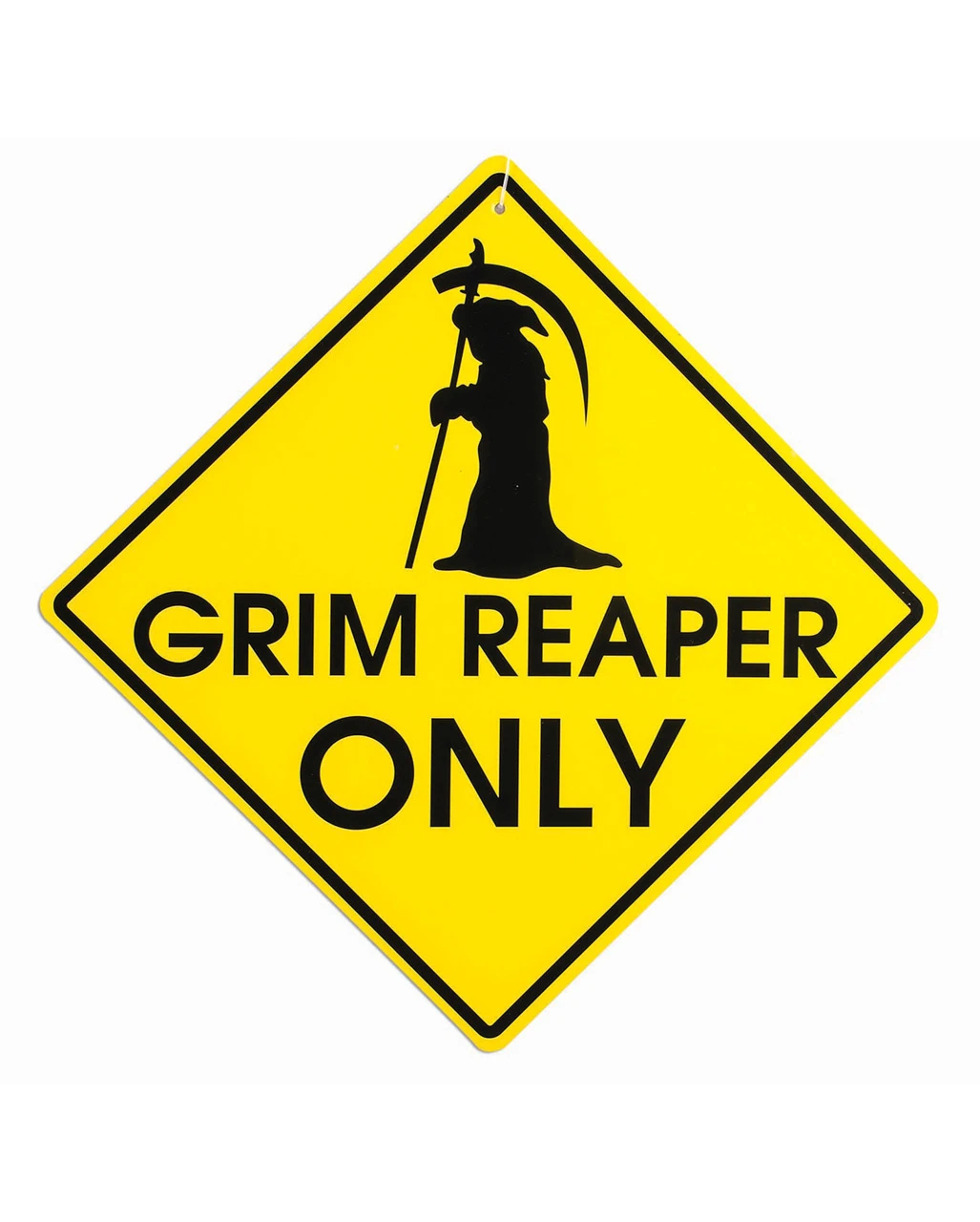 Grim Reaper Only Hinweisschild – Bild 2