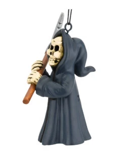 Sensenmann Christbaumkugel 8,9cm -Halloween Dekorations Geschäft grim reaper weihnachtskugel halloween und horror weihnachtsdeko und wohnaccessoires grim reaper hanging ornament 54748 3