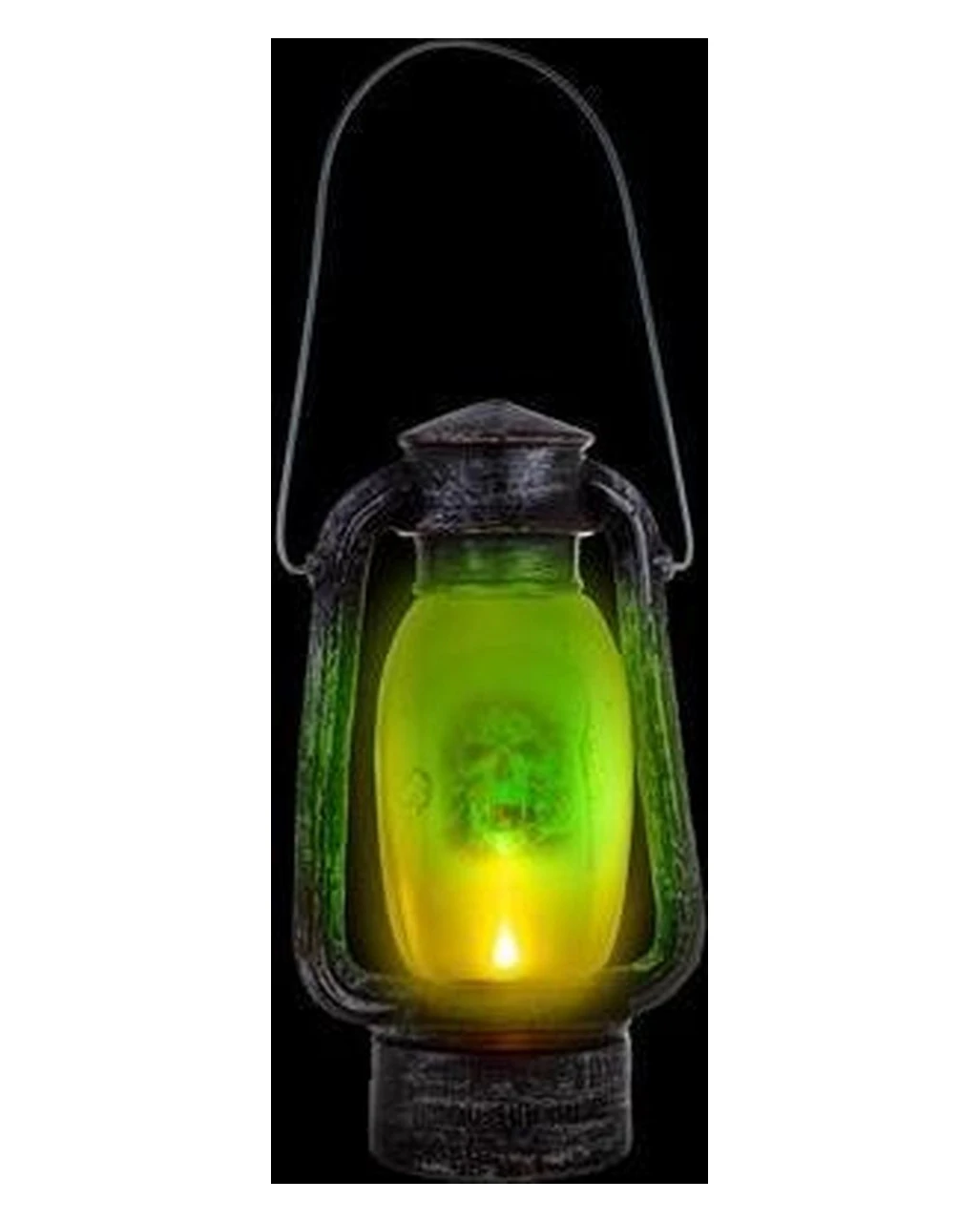 Grubenleuchte Mit Totenkopf & Licht 24cm – Bild 2