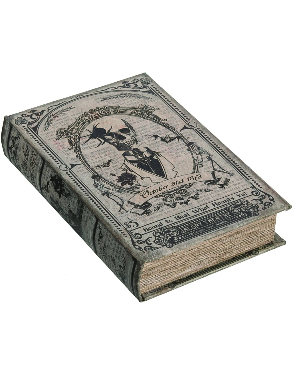 Dekobuch Mit Geheimfach Für Halloween – Bild 3