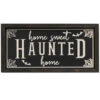 "Home Sweet Haunted Home" Halloween Wandbild 40cm