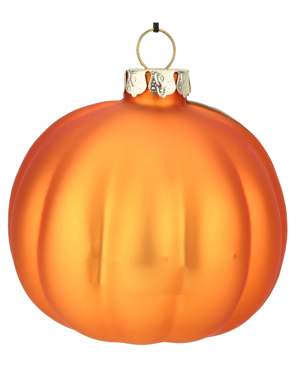 Halloween Jack O'Lantern Glas Christbaumkugel Ø7,6cm – Bild 3