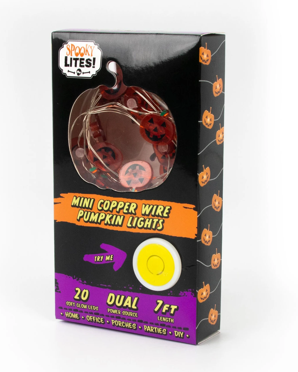 Mini Kürbis Lichterkette Als Halloween Deko – Bild 3