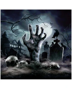 Zombie Friedhof Halloween Servietten 12 St.