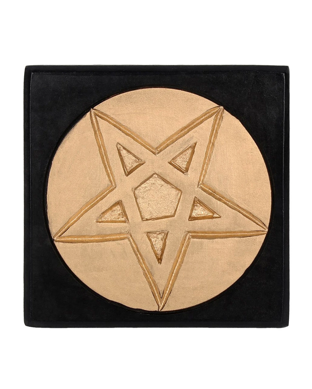 Kleiner Altar Tisch Mit Pentagramm – Bild 2