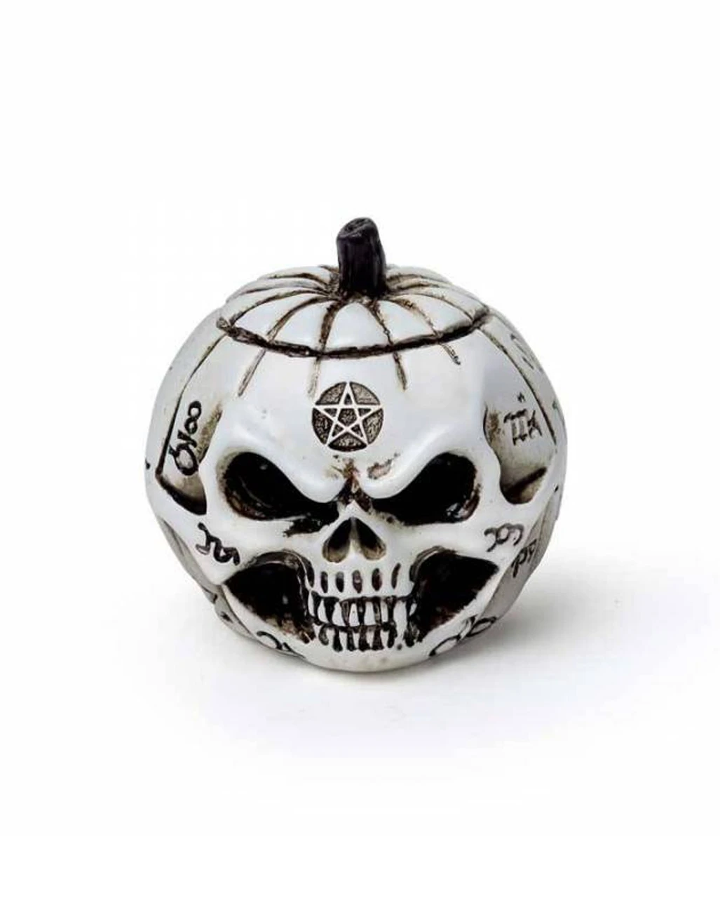 Kürbis Totenkopf Miniatur Figur 3cm