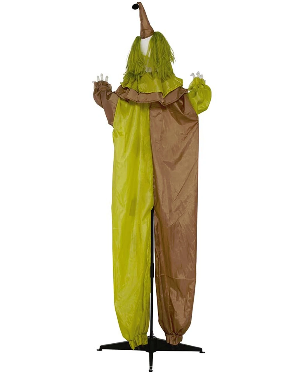 Horror Clown Standfigur Mit Leuchtaugen 180cm – Bild 3