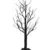 Halloween Glitzer Baum Leuchtend 75cm