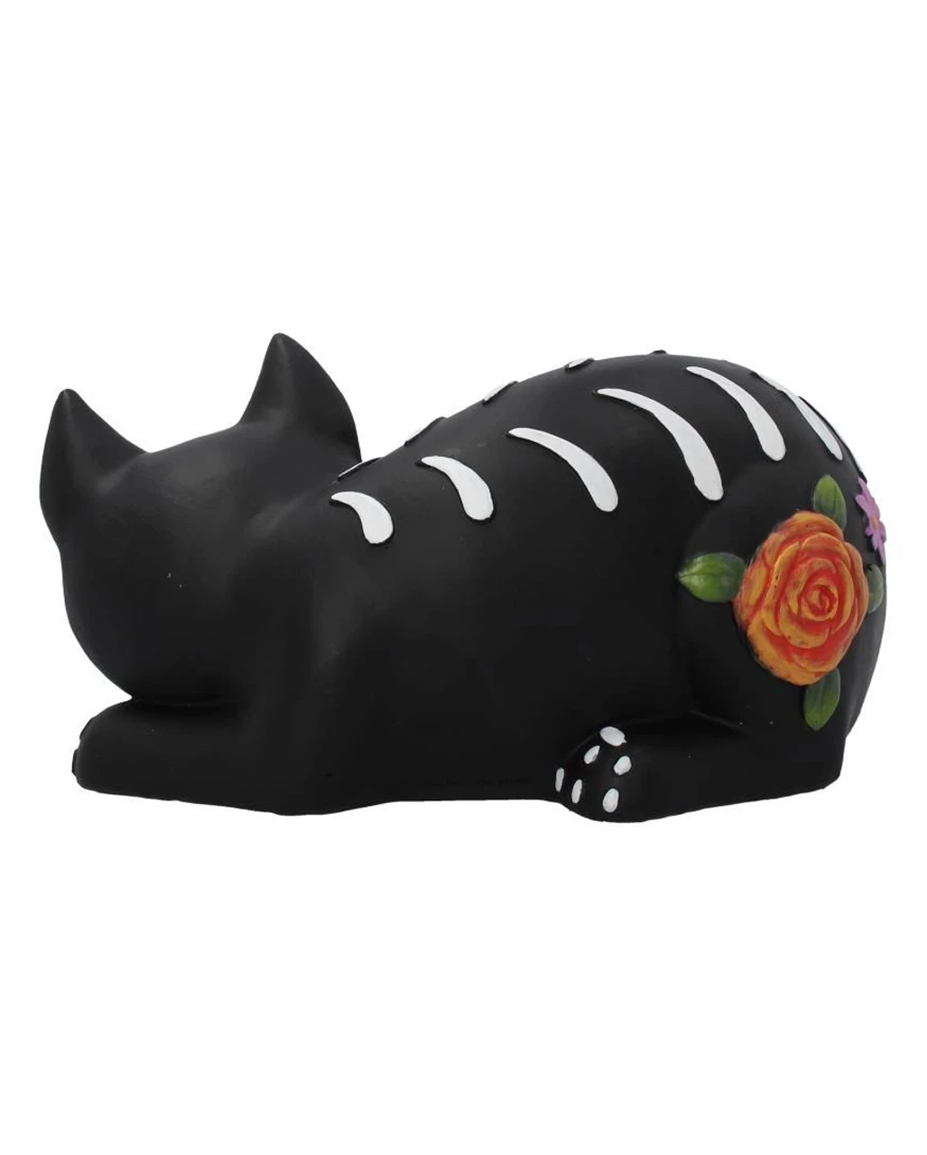Schlafende Sugar Skull Katze 22cm – Bild 4