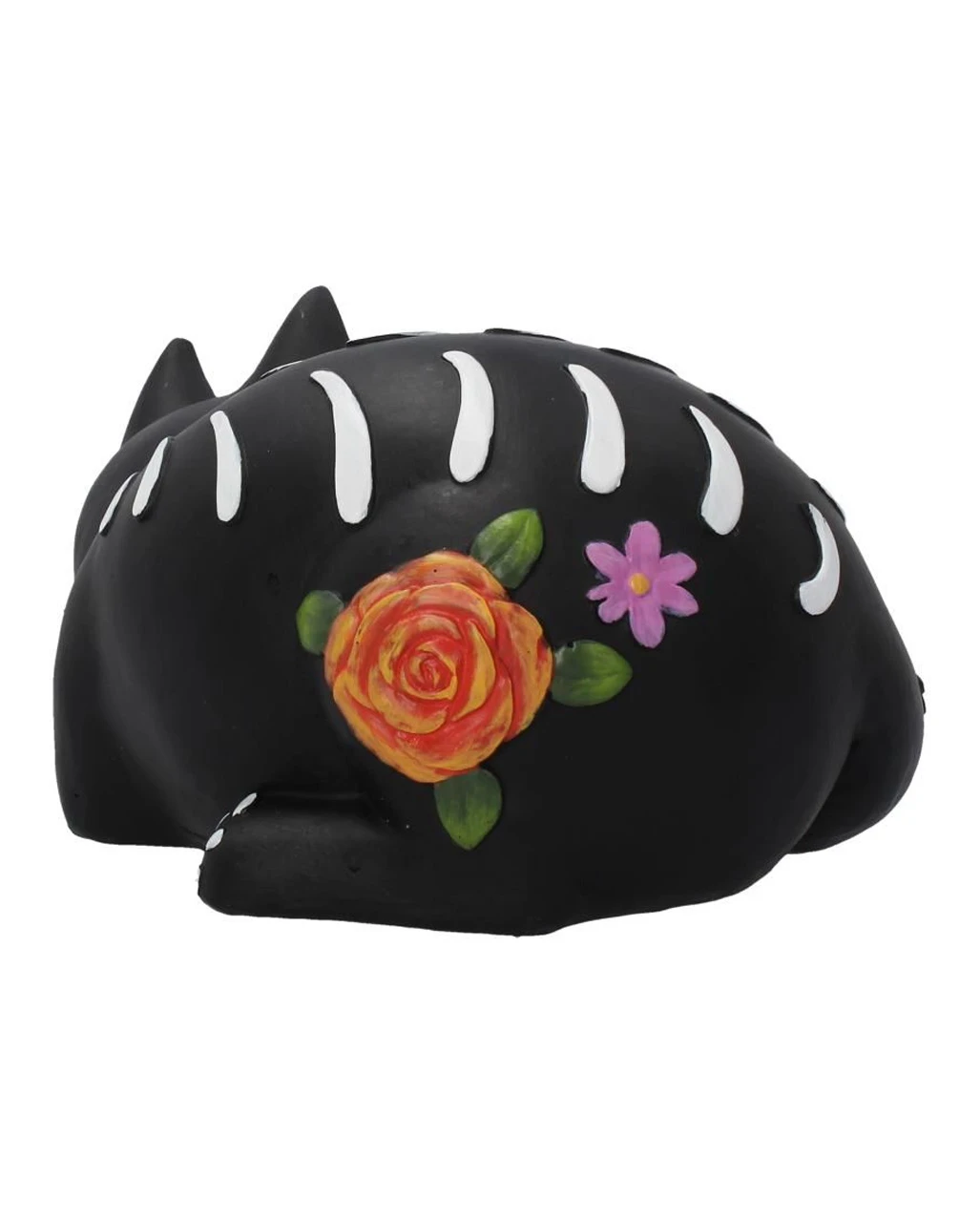 Schlafende Sugar Skull Katze 22cm – Bild 5