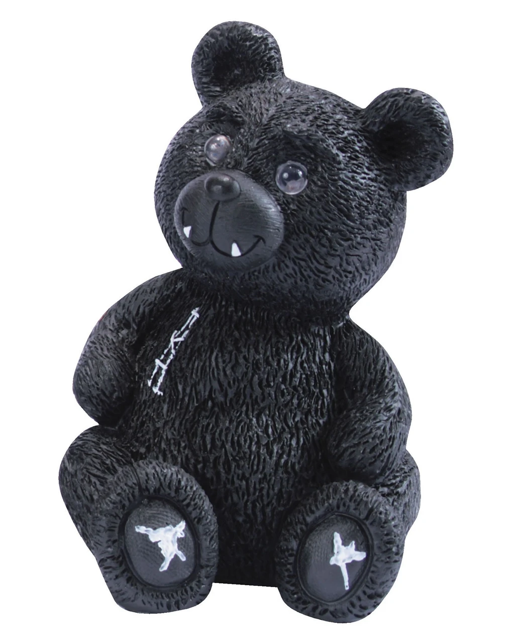Gothic Bär Mit Roten LED Augen – Bild 2