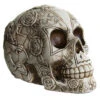 Totenkopf Mit Rosendesign