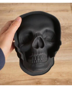Totenkopf Silikon Backform -Halloween Dekorations Geschäft totenkopf silikon backform totenschaedel silikon backform skull silicon backing dish 51047 03
