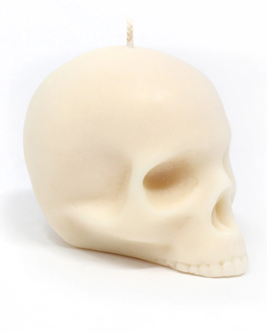 Totenschädelkerze Ohne Kiefer 6,5cm – Bild 2