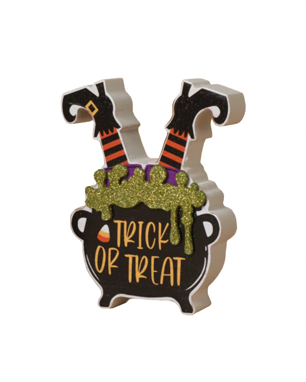 Hexenkessel Aufsteller Trick Or Treat 12cm