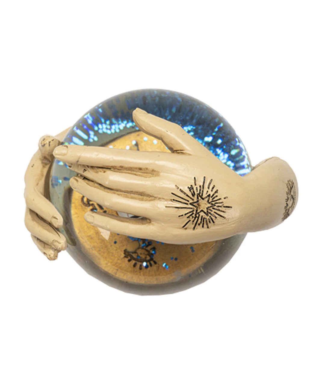 Hellseher Schneekugel Mit Auge 13cm – Bild 3