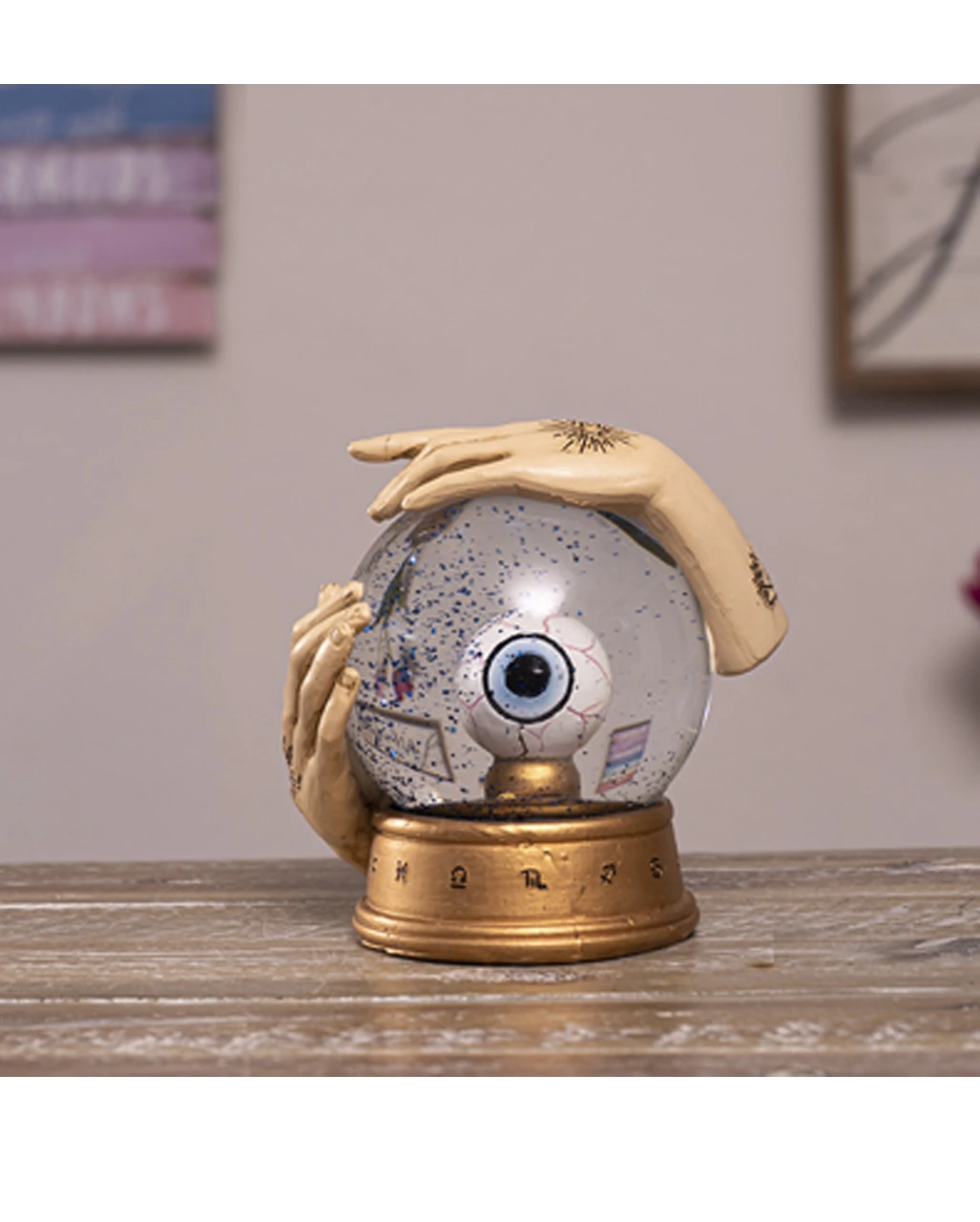 Hellseher Schneekugel Mit Auge 13cm – Bild 6