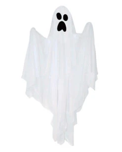 Weißes Gespenst Halloween Hängefigur 80cm