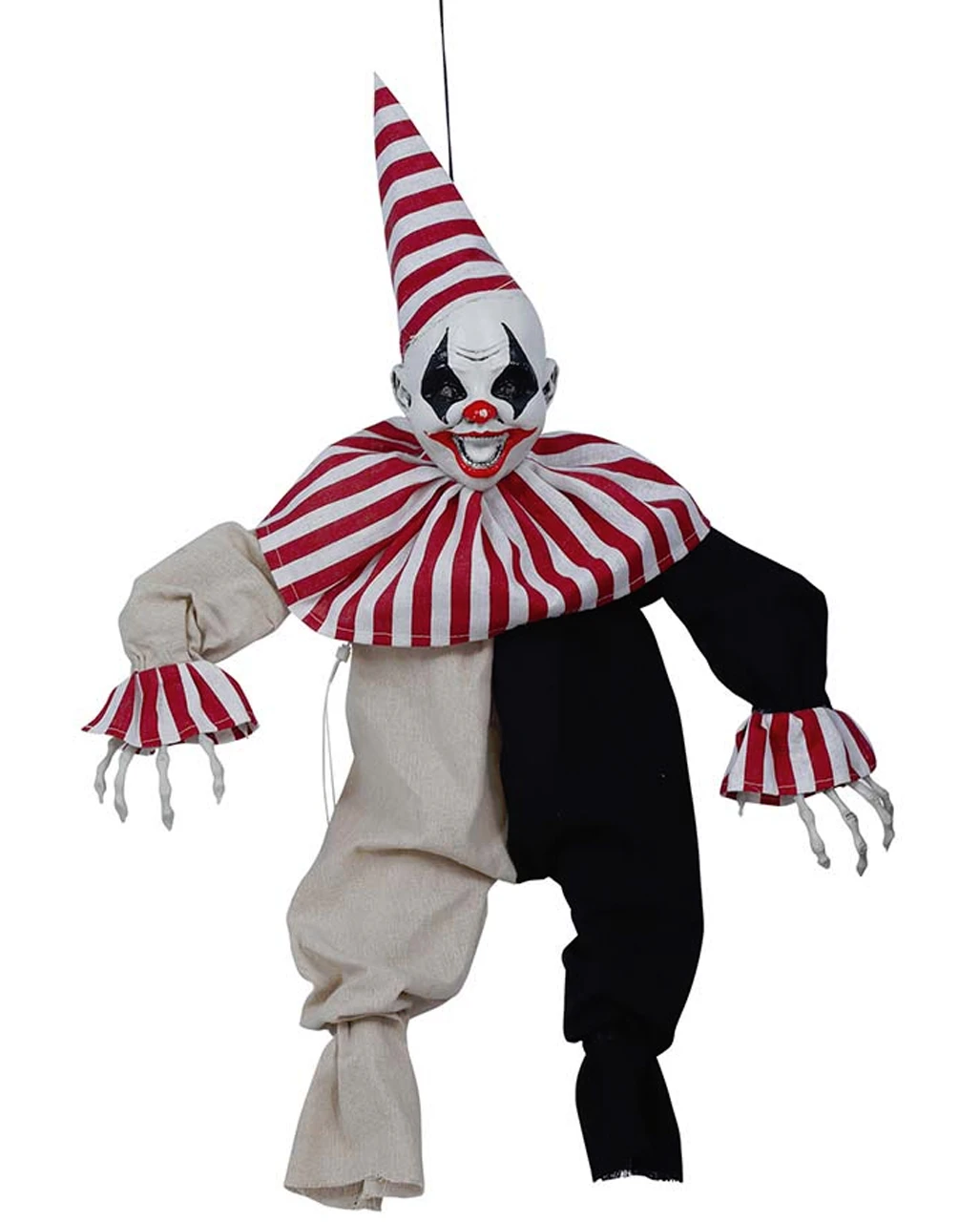 Wackelnder Killer Clown Hängefigur 80cm