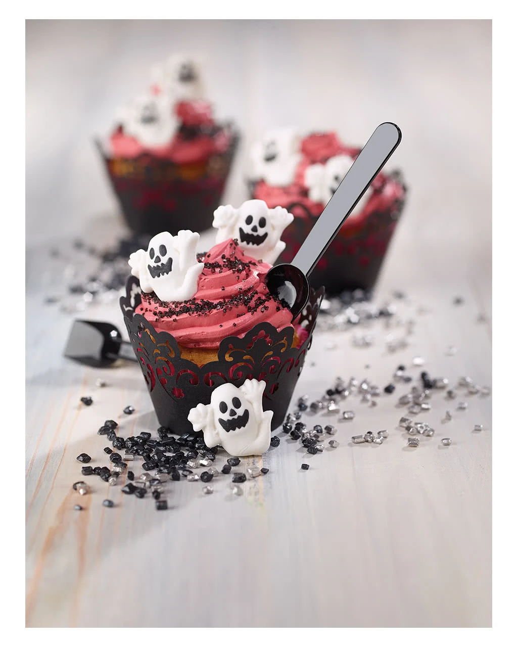 Geister Zuckerdekoration 12 St. – Bild 2