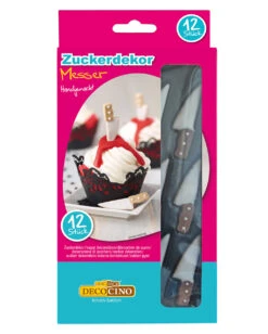 Messer Zuckerdekoration 12 St.